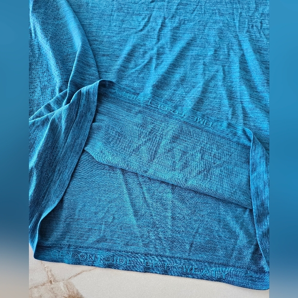 Lululemon Men’s Blue Metal Vent Breathe Short Sleeve Tee Sz M - Picture 8 of 12
